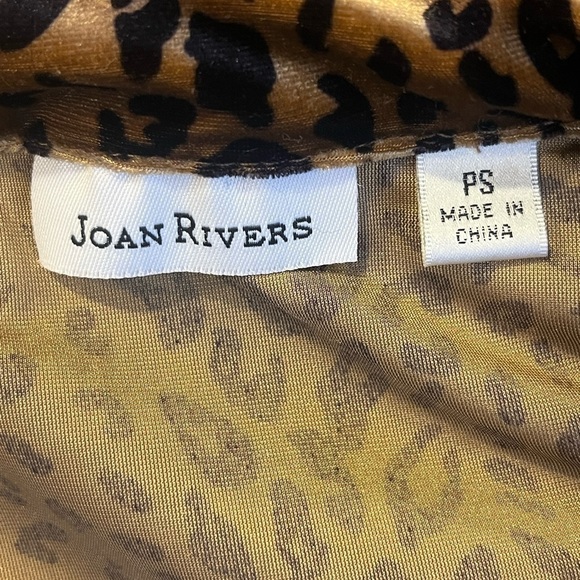 JOAN RIVERS Animal Print Robe - Picture 4 of 5